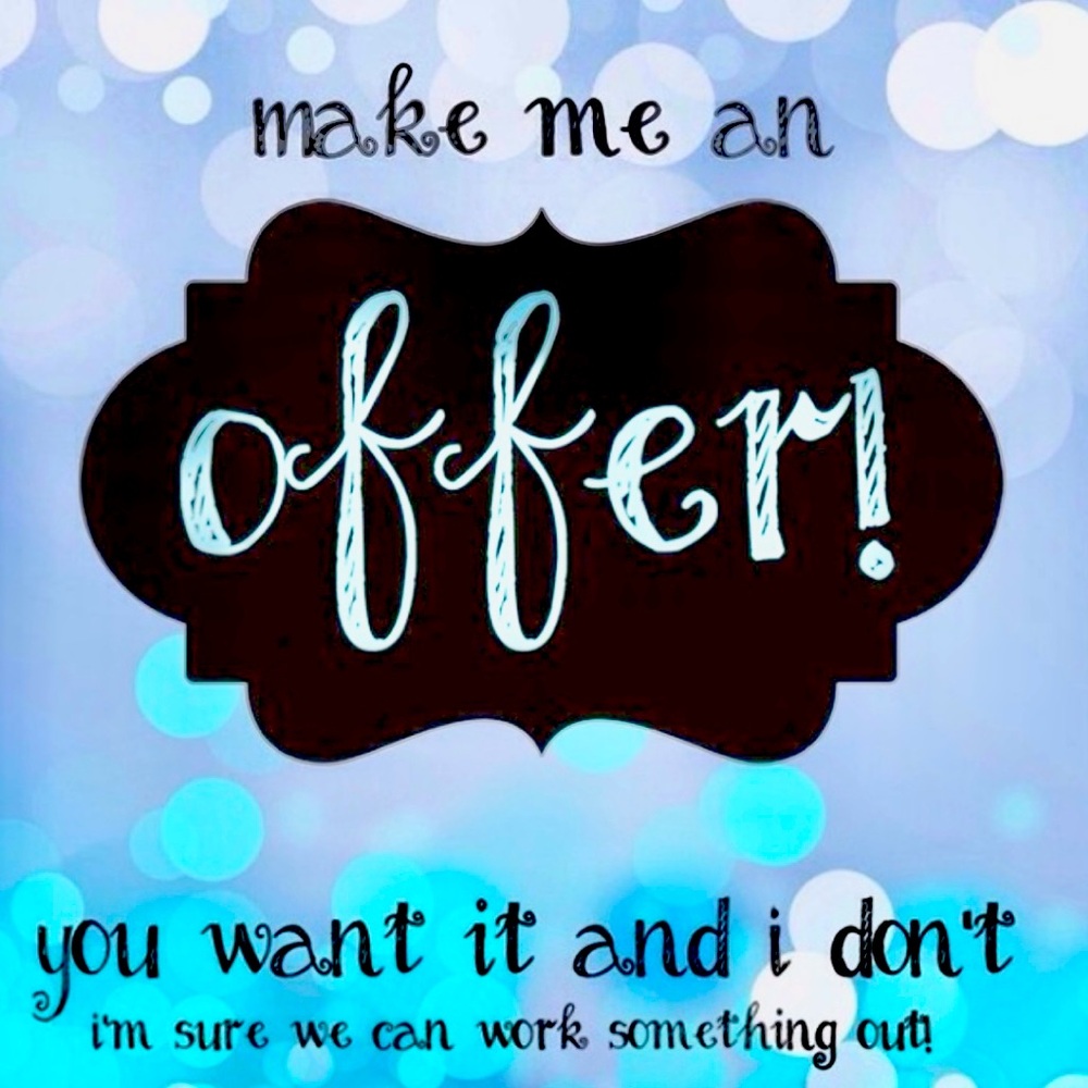 ✅ Make Me An Offer!… ✅
